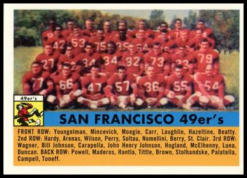 26 San Francisco 49ers